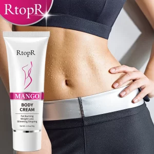 RtopR Hot Sale Mango Slimming Weight Loss Body Cream Health Body Slimming Promote Fat Burn Thin Firming Cellulite Body Slimming