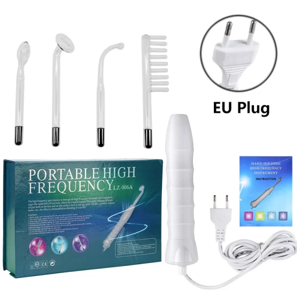 High Frequency Electrotherapy Neon Facial Skin Massage Wand for Acne Skin Rejuvenation Tightening Face Wrinkle Reducing Machine - Image 7