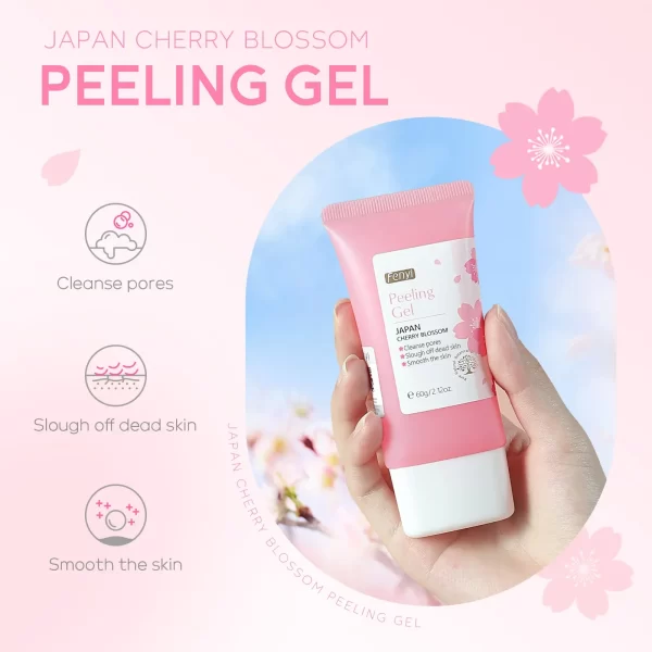 LAIKOU Face  Deep Cleaning Exfoliating Gel Skin Care Whitening Moisturizer Repair Facial Scrub Skin Care 60g - Image 3