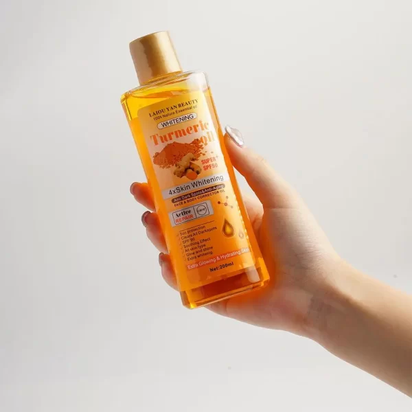 200ml Turmeric Essential Oil For Face & Body Moisturizing And Hydrating Natural Oil Skin Care Smoothing Face Care - Image 3