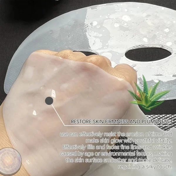 20/10/5/1PC Bio Collagen Face Mask Shrink Deep Hydrating Overnight Mask Moisturizing Refreshing Brightening Face Skin Care - Image 2