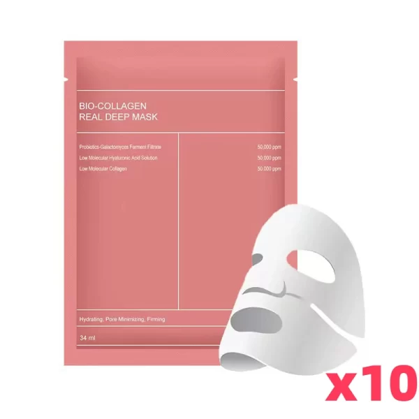 20/10/5/1PC Bio Collagen Face Mask Shrink Deep Hydrating Overnight Mask Moisturizing Refreshing Brightening Face Skin Care - Image 9