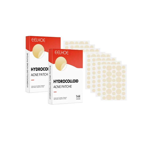 144pcs Face Acne Patch Invisible Skin Care Pimple Acne Patches Anti-inflammatory Healing Absorbing Spot Sticker Covering Acne - Image 8