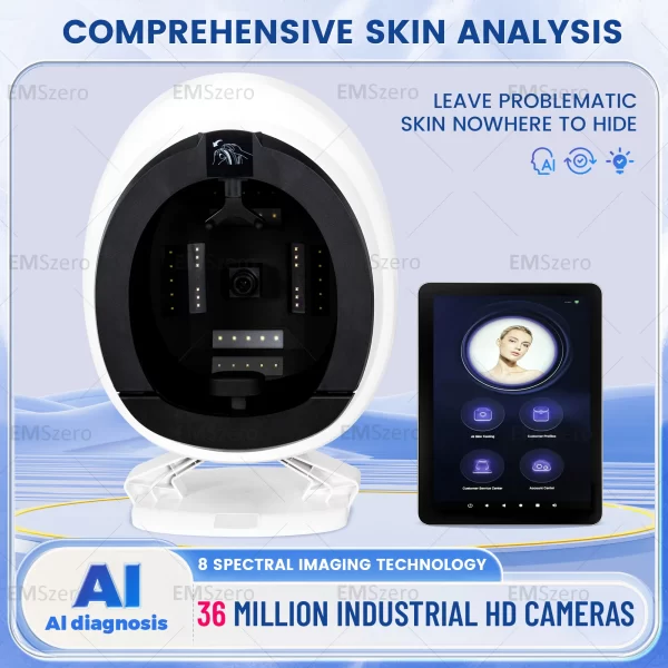 Facial Aesthetics Face Scanner 3D Face Scanner Skin Analysis Apparatus Face Scanner Skin Analyzer Skin Analysis Machine - Image 6