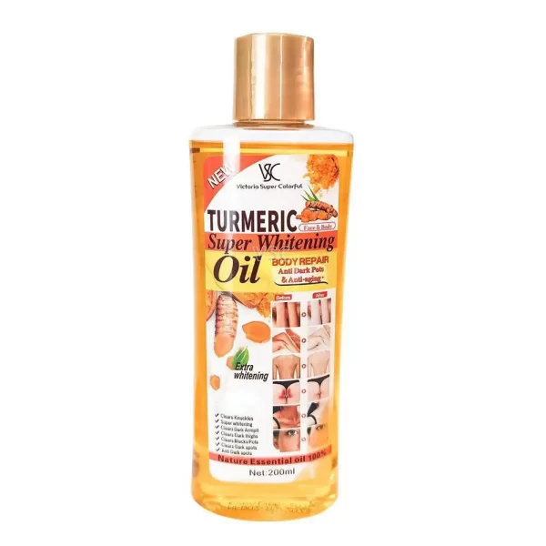 200ml Turmeric Essential Oil For Face & Body Moisturizing And Hydrating Natural Oil Skin Care Smoothing Face Care - Image 8