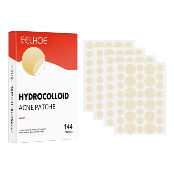 144pcs Face Acne Patch Invisible Skin Care Pimple Acne Patches Anti-inflammatory Healing Absorbing Spot Sticker Covering Acne - Image 9