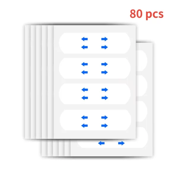40-120PCS V-Shape Face Wrinkle Sagging Skin Adhesive Tape Lifting Face Stickers Invisible Transparent Thin Face Patche Lift Tool - Image 8