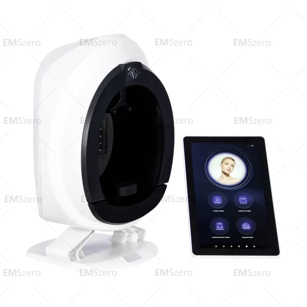 19 inch New 3D Facial Skin Analyzer Machine Skin Analyzer Facial Machine 8 Light Spectrum Skin Analysis Scanner - Image 4
