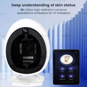 19 inch New 3D Facial Skin Analyzer Machine Skin Analyzer Facial Machine 8 Light Spectrum Skin Analysis Scanner